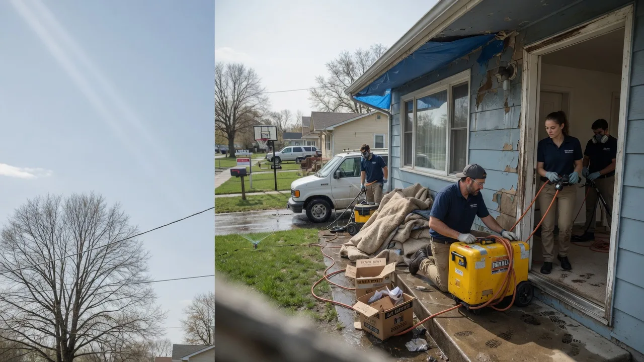 Basement Flood Cleanup in Post Falls, ID near me